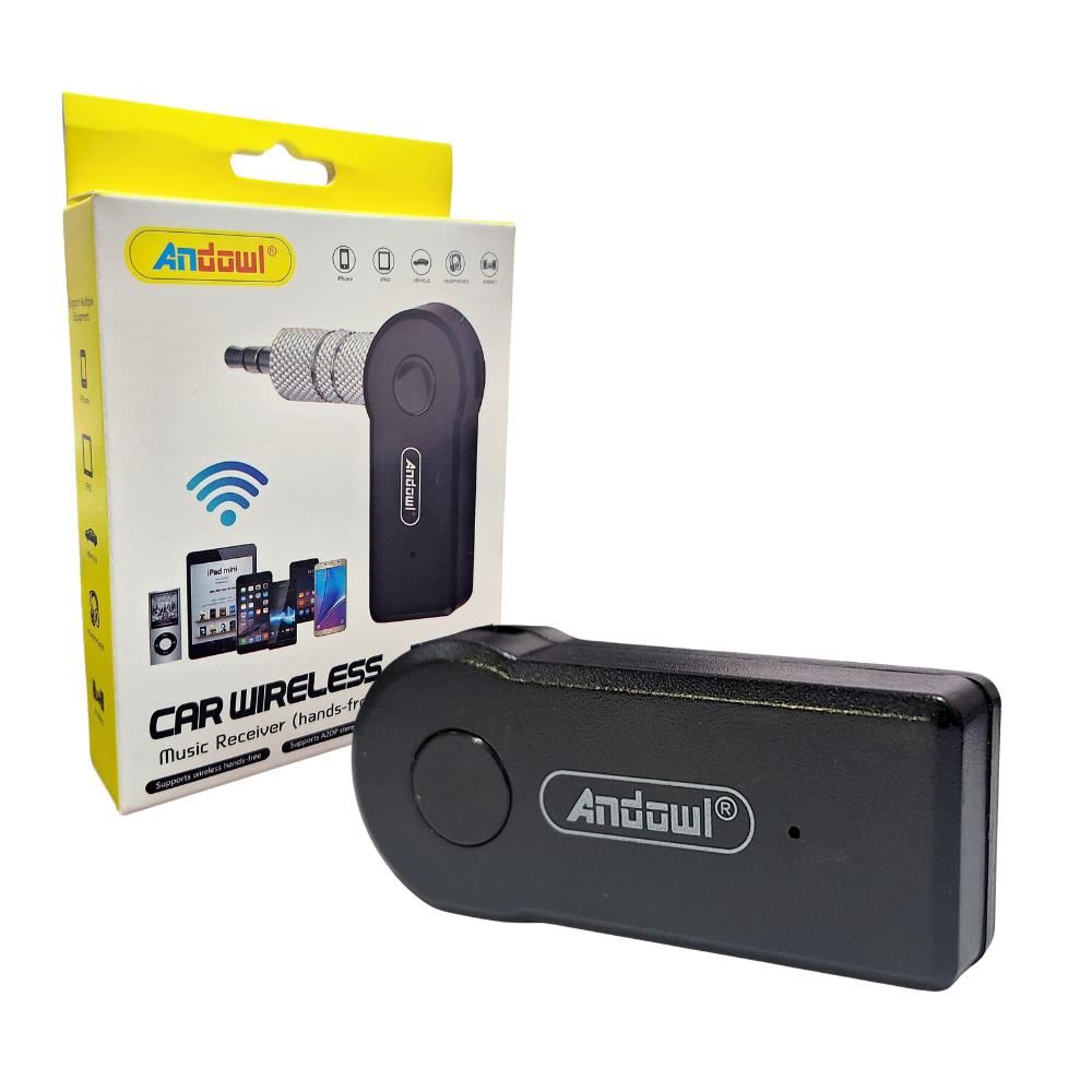 Receptor Bluetooth Plug 3.5mm Para Autos / parlantes ANDOWL